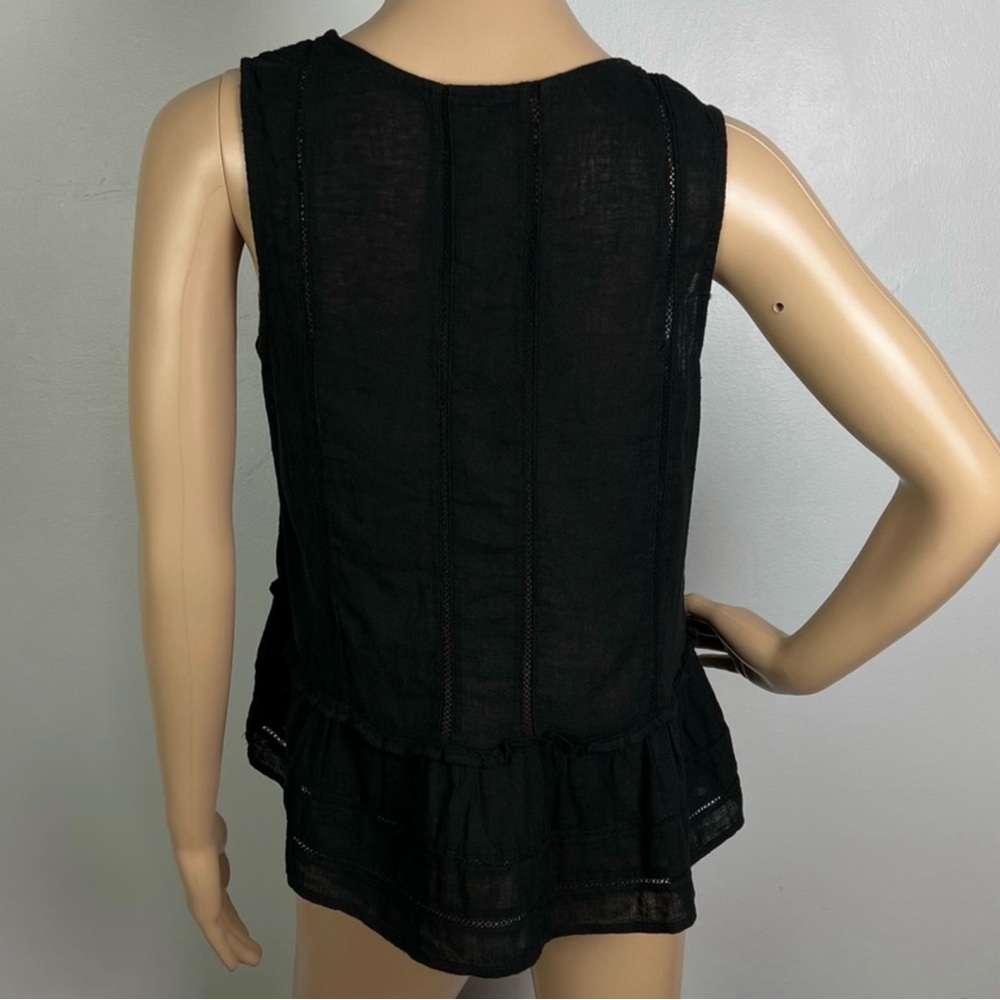 RAILS BLACK SLEEVELESS TOP - Picture 7 of 8